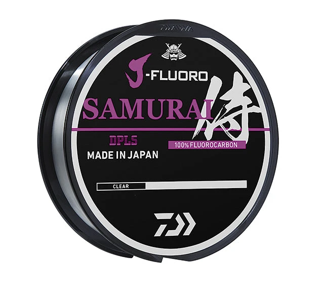 Daiwa J-Fluoro Samurai Fluorocarbon Line 220 Yards 3 Daiwa J-Fluoro Samurai Fluorocarbon Line 220 Yards