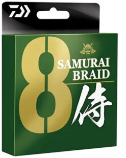 Daiwa Samurai 8 Braid Dark Green Braided Line - 330 YD Spool -Daiwa Store 42250767794264