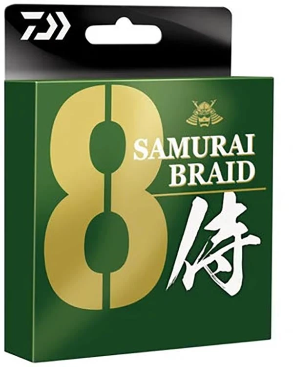 Daiwa Samurai 8 Braid Dark Green Braided Line - 165 YD Spool 4 Daiwa Samurai 8 Braid Dark Green Braided Line - 165 YD Spool - Image 2