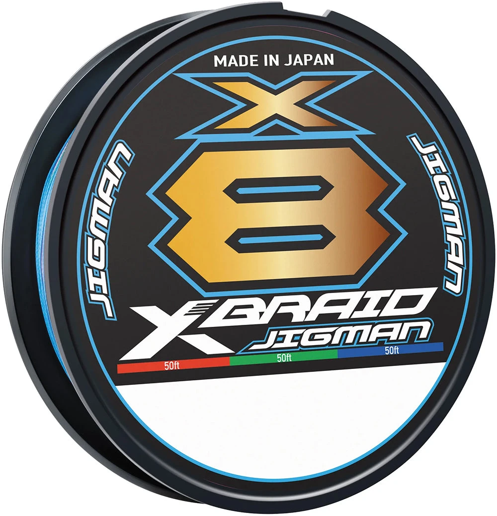 Daiwa X-Braid X8 High Power Jigman Multicolor Braid Filler Spool - 300 Yards 3 Daiwa X-Braid X8 High Power Jigman Multicolor Braid Filler Spool - 300 Yards